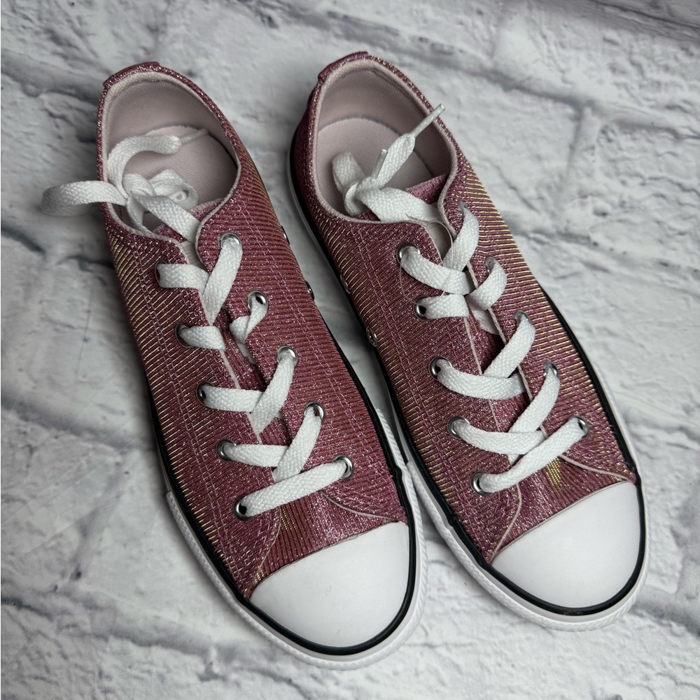 Converse Glittery Pink Shoes